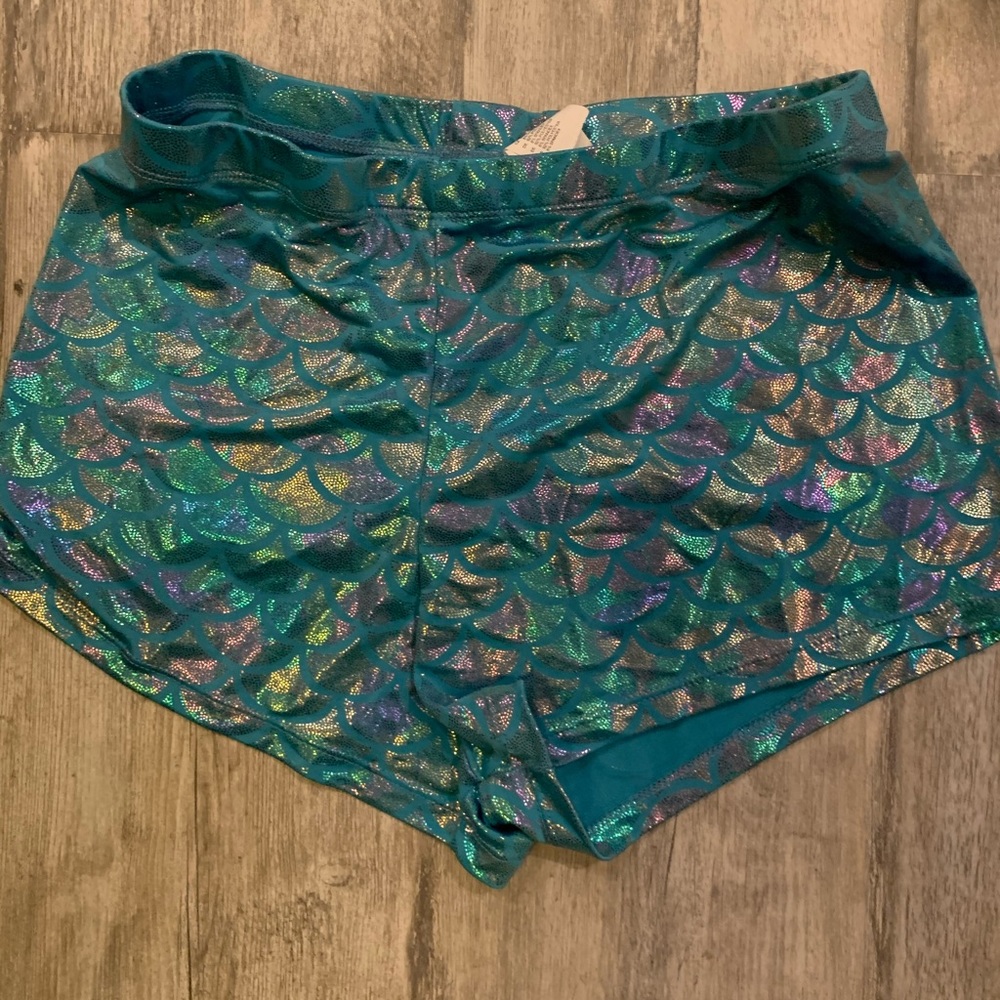 Mermaid booty shorts